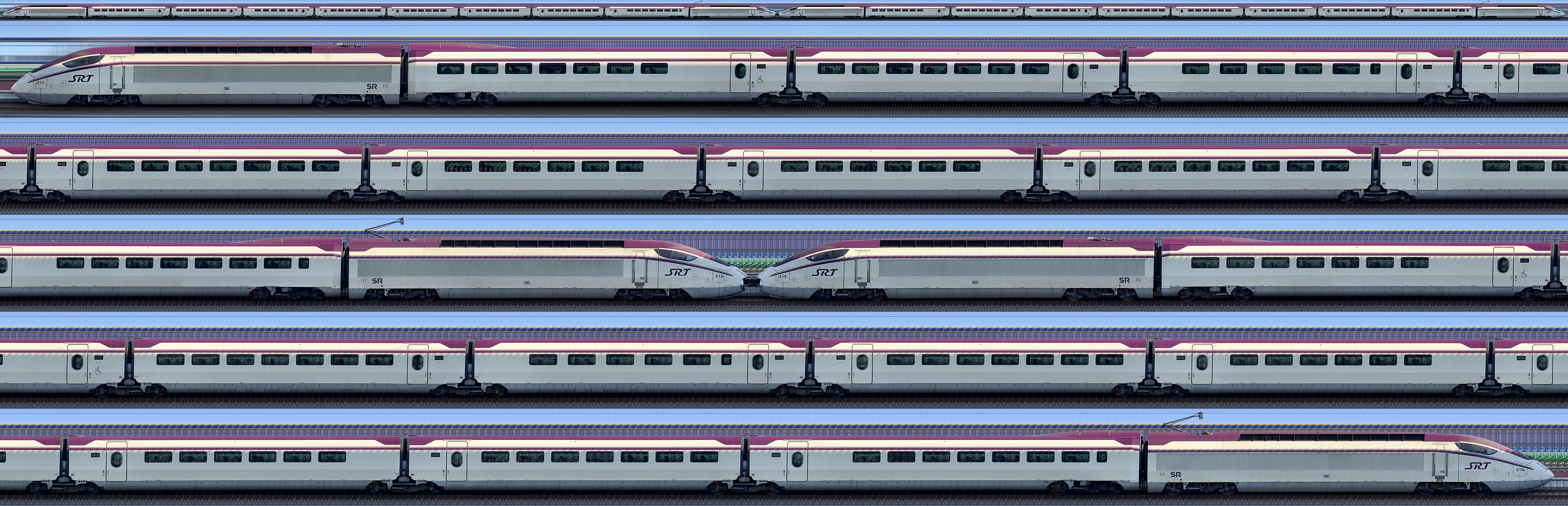 2019년 수서평택고속선을 달리는 KTX-산천 열차