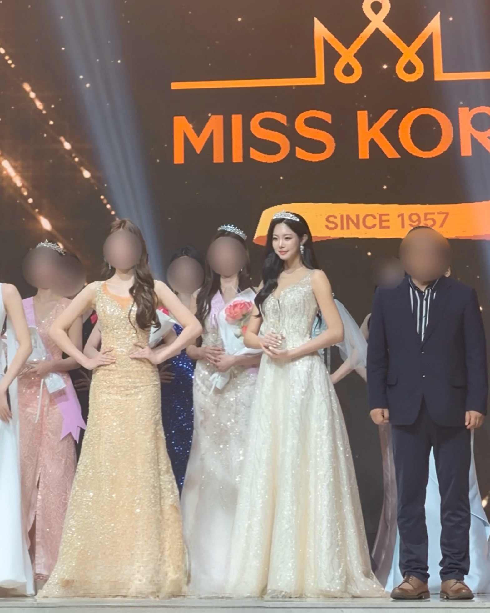 2026 미스 서울·경기·인천 선 수상 당시 우서윤의 Instagram 게시물 화면